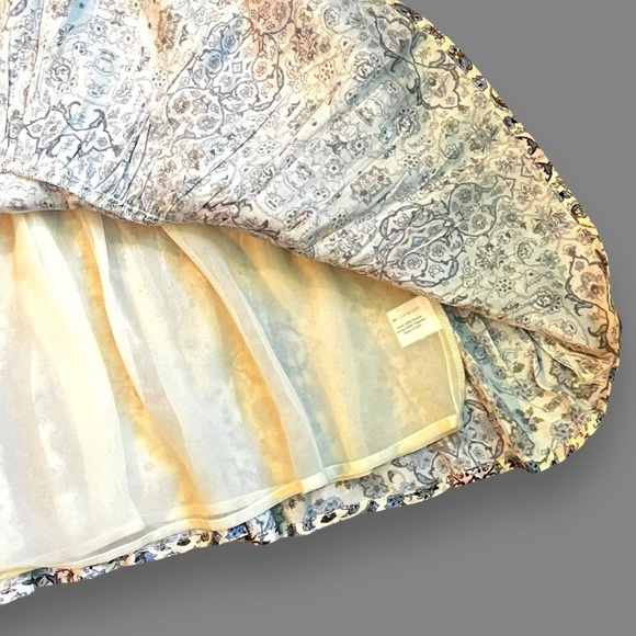 Roller Rabbit Odila Janni Dress Tiered Baby Doll Mini Pink Boho Print    Medium - Picture 8 of 11